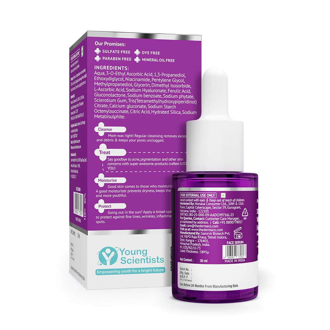 Derma Co Vitamin C Serum texture