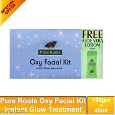 Pure Roots Oxy Facial Kit 80g – front view