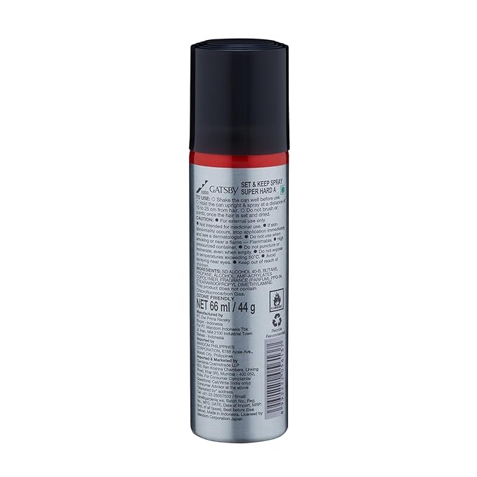 Gatsby Hair Spray sizes