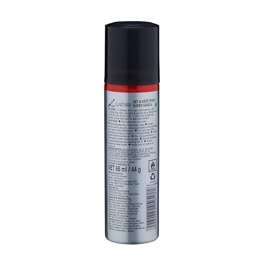 Gatsby Hair Spray sizes