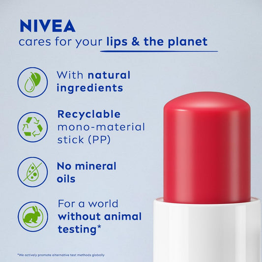 Nivea Lip Balm detail