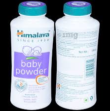 Himalaya Baby Powder packaging detail