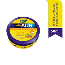 Joy Sun Block SPF-20 Cream detail