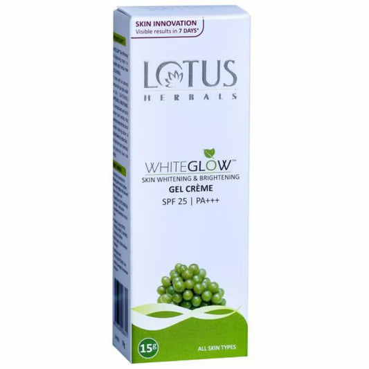 Lotus WhiteGlow Gel Creme detail