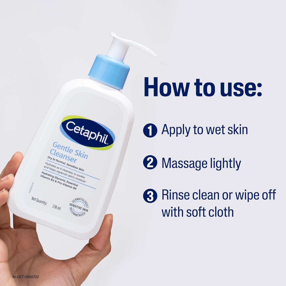 Cetaphil Gentle Face Wash – ingredients