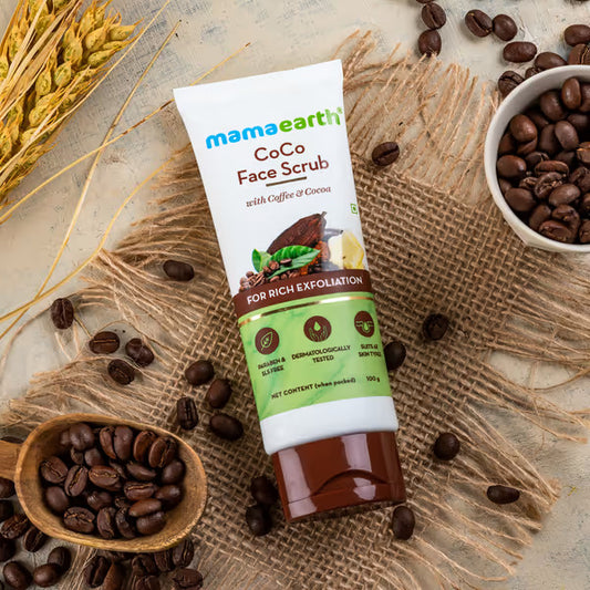 Mamaearth CoCo Face Scrub detail