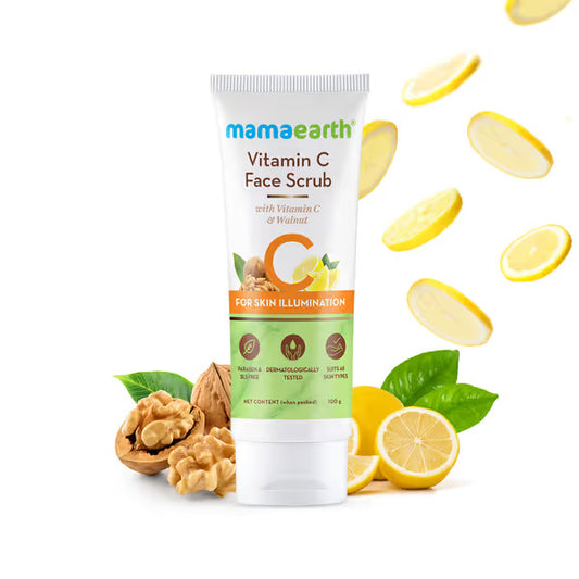 Mamaearth Vitamin C Scrub ingredients