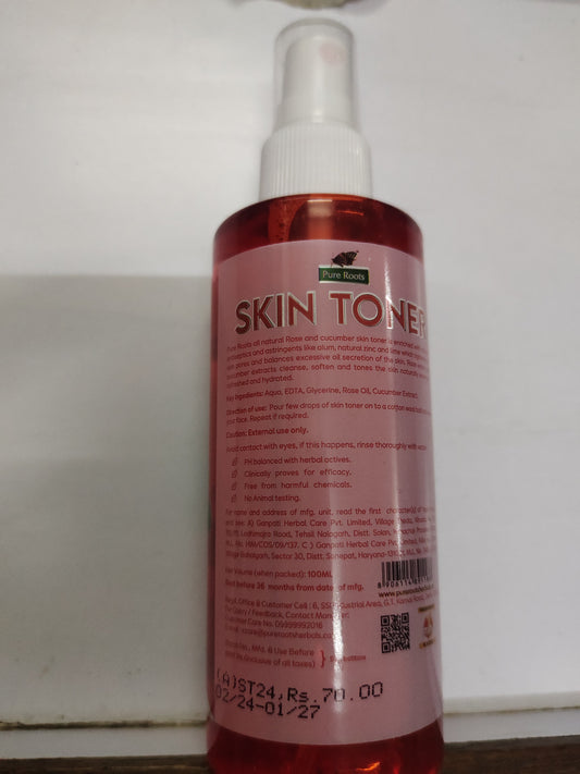 Pure Roots Skin Toner detail