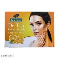 Pure Roots Bleach Cream De Tan Oxy Fruit Gold Diamond