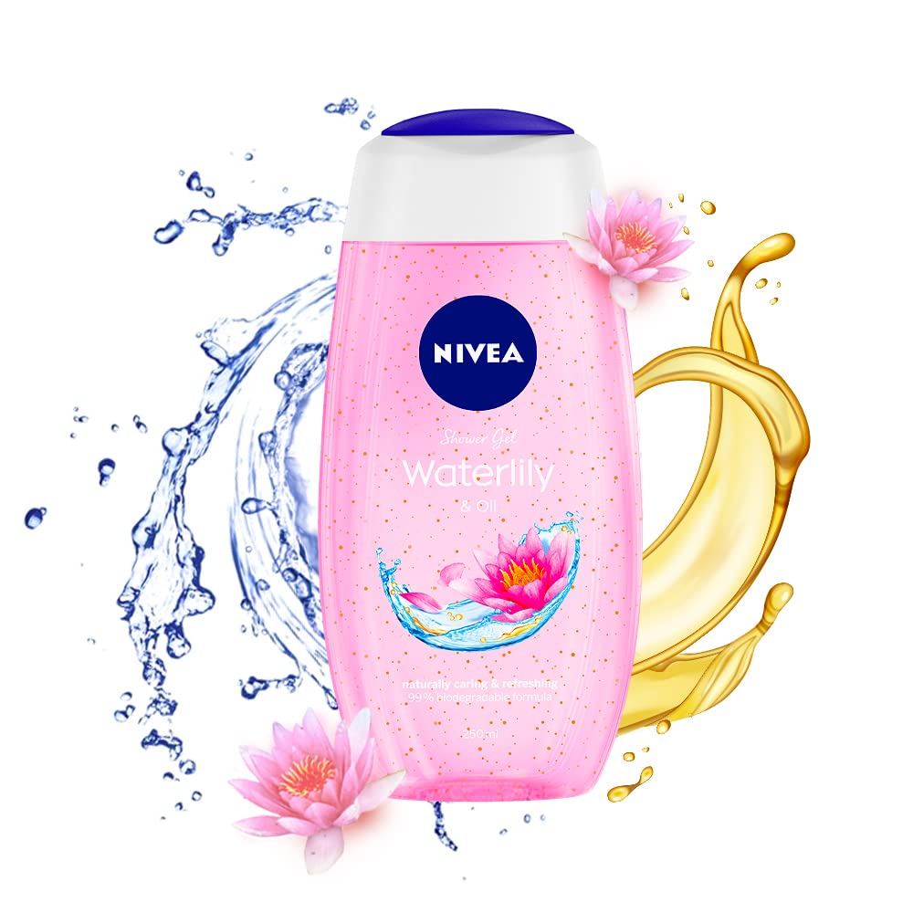 Nivea Waterlily & Oil Body Wash – front view