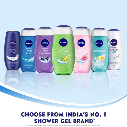 Nivea Waterlily Body Wash – ingredients label