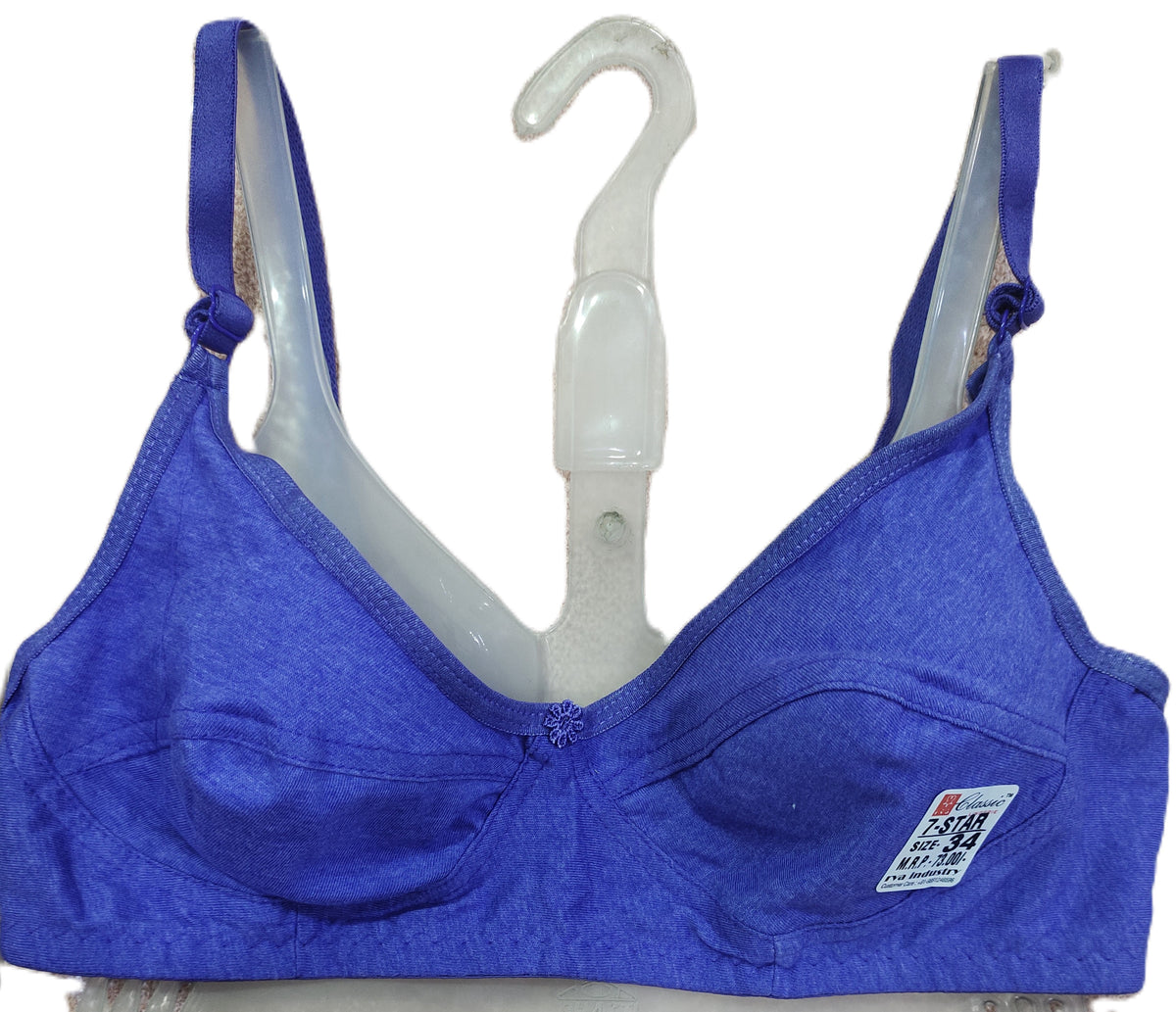 Classic 7-Star Bra Pack of 6 front view
