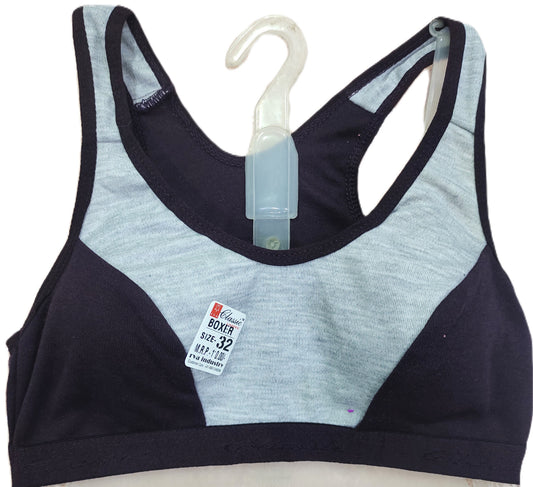 Classic BOXER Bra Pack of 6 front