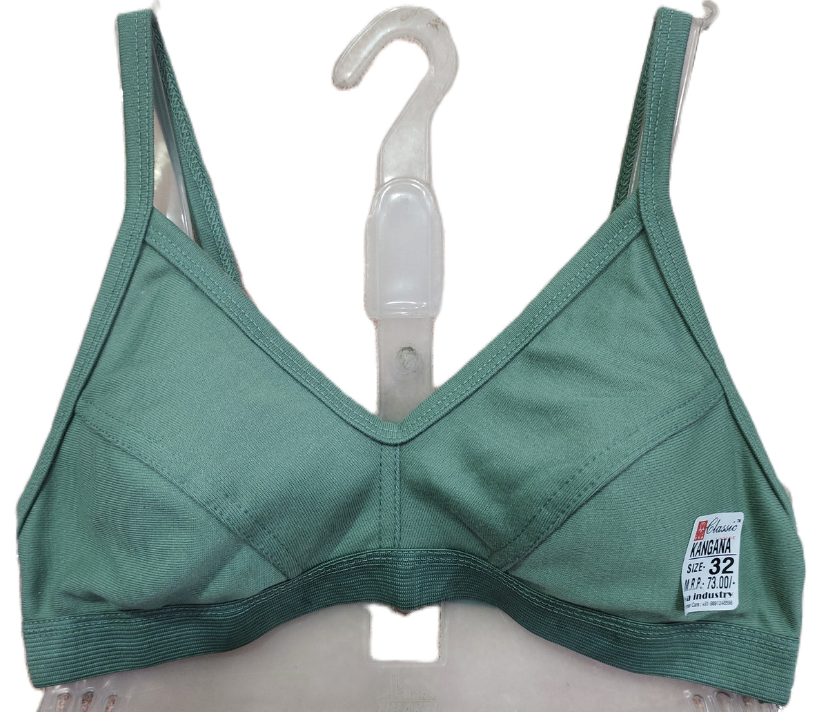 Classic Kangana Bra Pack of 6 front view