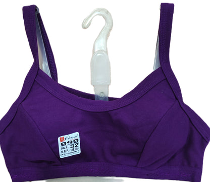 Classic 999 Bra Pack of 6 front view
