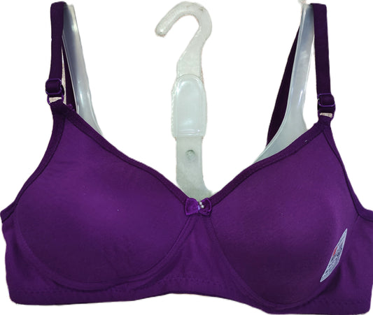 Classic Mould Foam Bra Pack of 6 front view