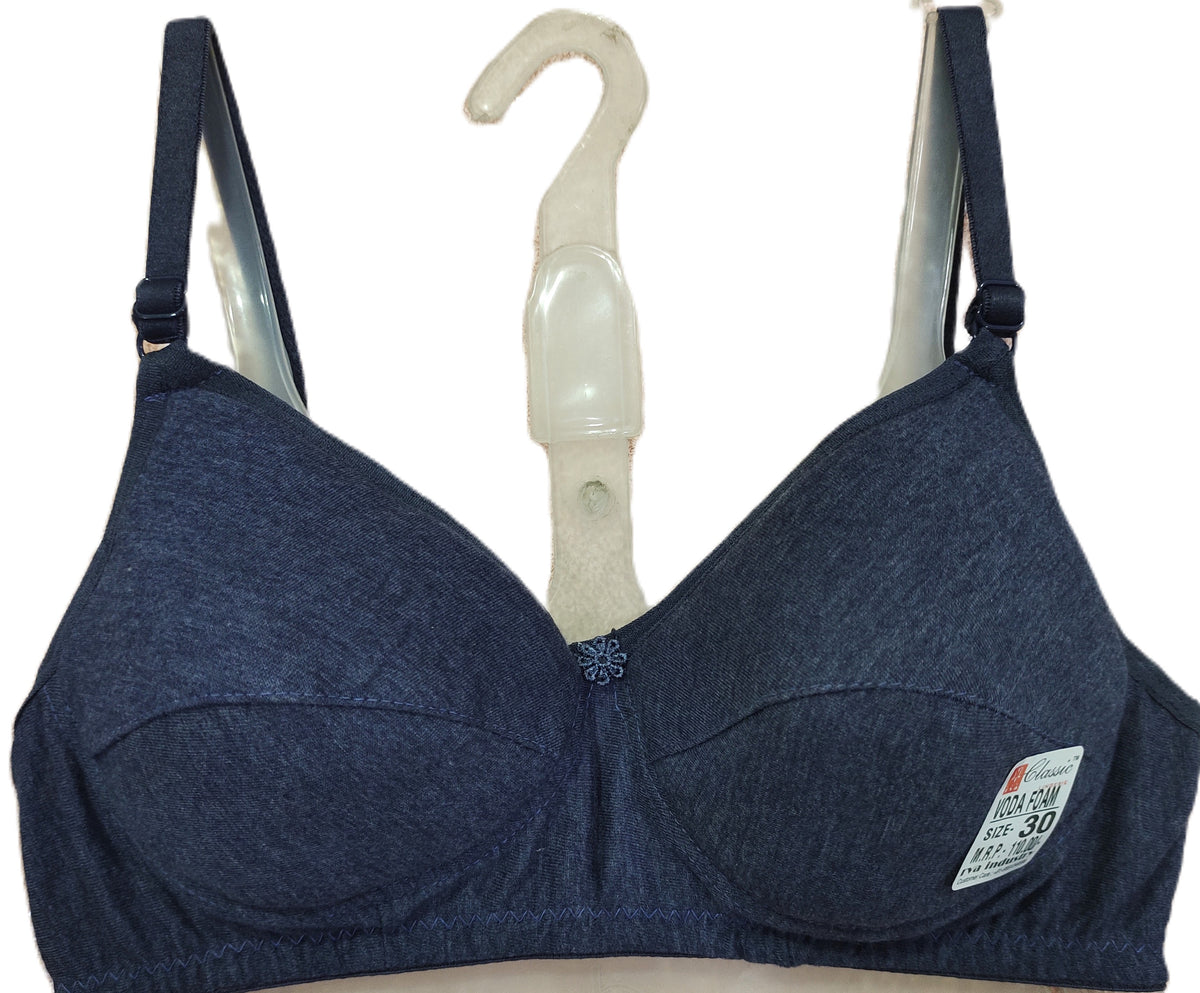Classic Voda Foam Bra Pack of 6 front view