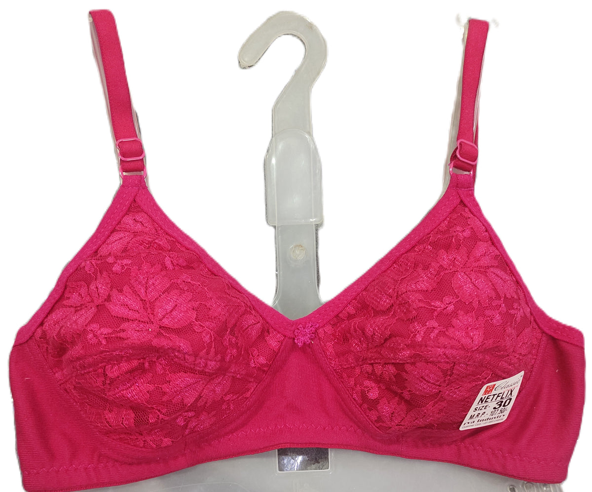 Classic Netflix Bra Pack of 6 front view