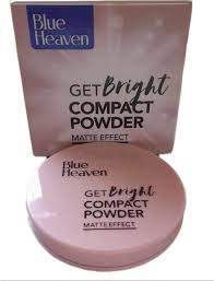 Blue Heaven Get Bright Compact Powder Matte Effect 16g shades