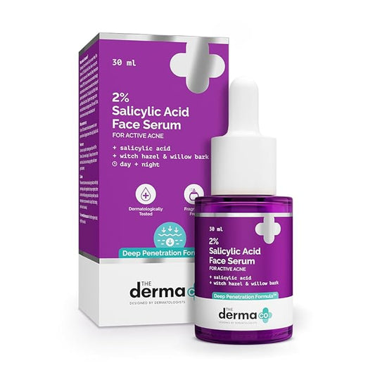 The Derma Co 2% Salicylic Acid Face Serum 10ml 30ml