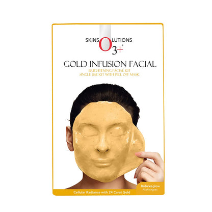 Gold Infusion Facial Peel Off Kit for Softening Skin 45g