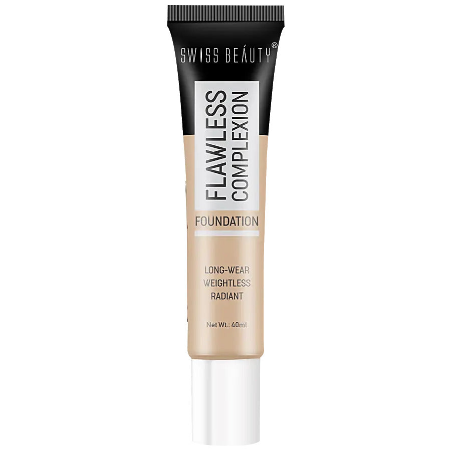 Swiss Beauty Flawless Complexion Foundation 40ml all shades