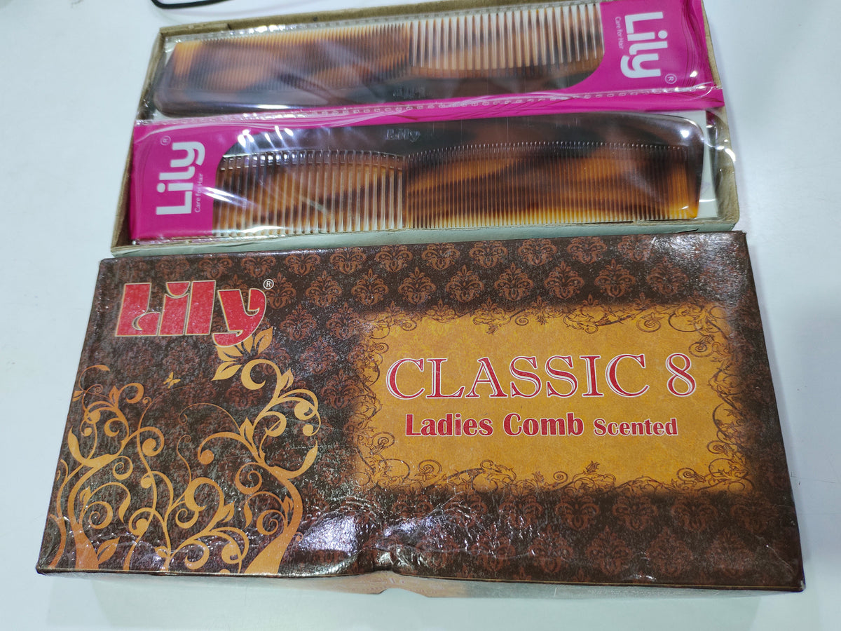 LILY COMB Classic 8 inch hair comb