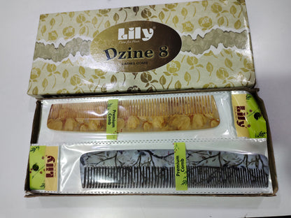 LILY COMB DZINE 8 inch comb