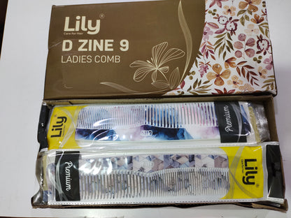 LILY COMB DZINE 9 inch comb