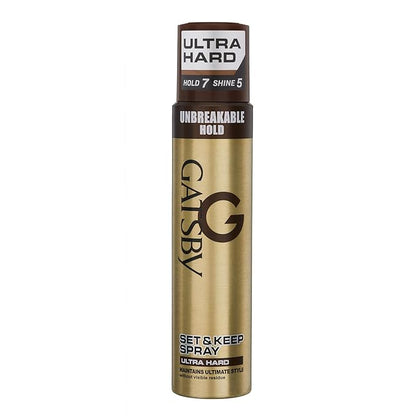 Gatsby Set & Keep Hair Spray Ultra Hard 66ml 250ml