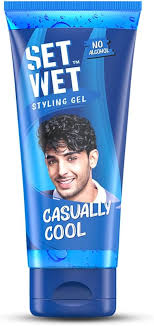 Set Wet Casually Cool Hair Gel for Men – front view