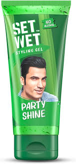 Set Wet Styling Hair Gel Party Shine 50g 100g