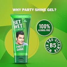 Set Wet Party Shine Gel detail