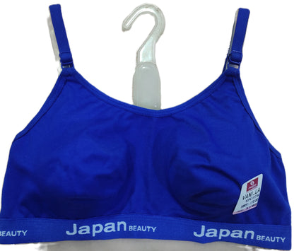 Japan Vanilla Sports Bra Pack of 6 front view