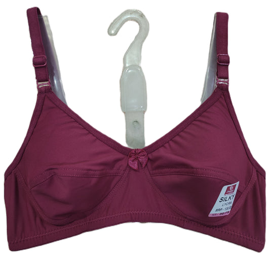 Japan Silky Lycra Bra Pack of 6 front