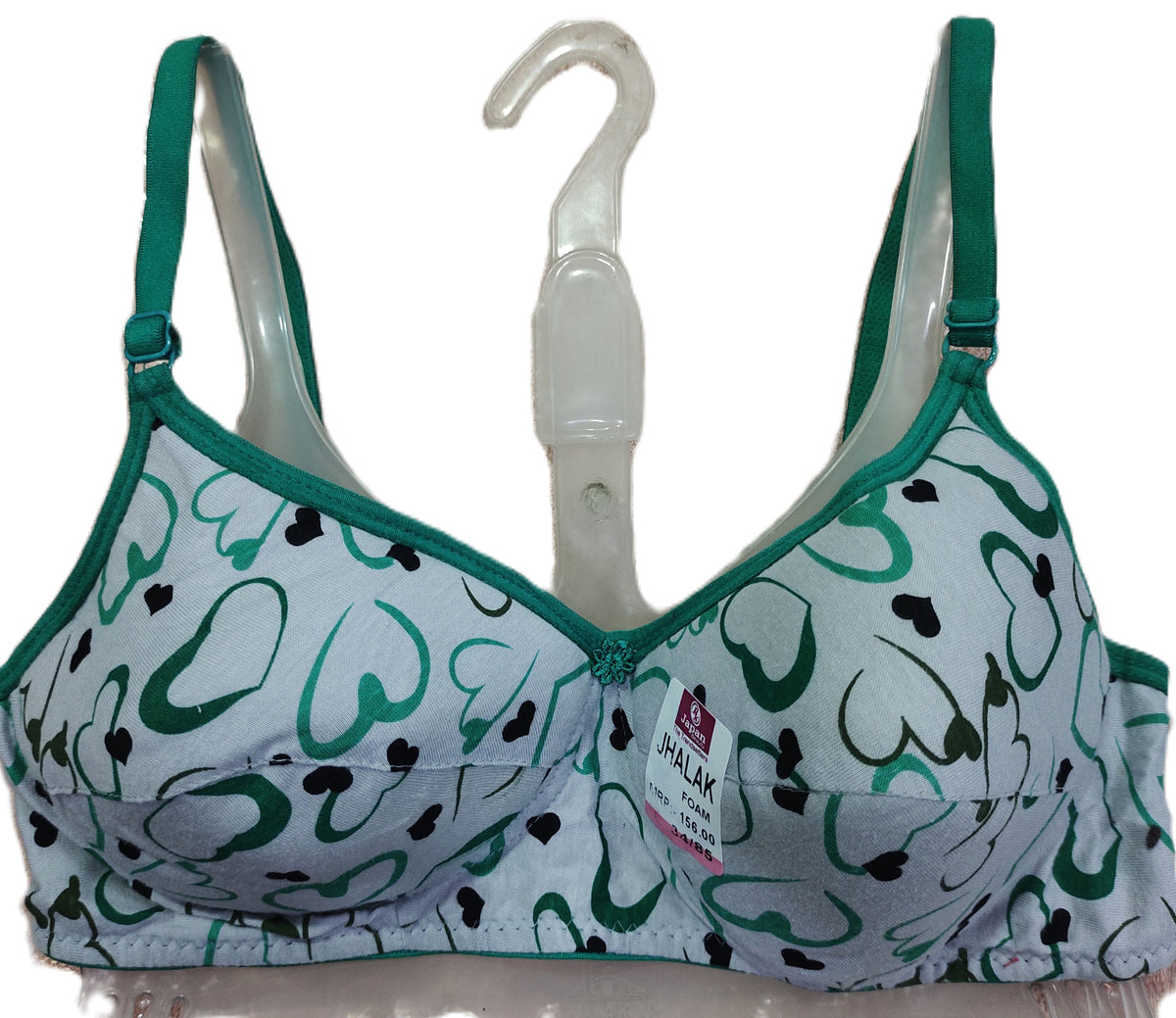 Japan Jhalak Foam Bra Pack of 3 front view