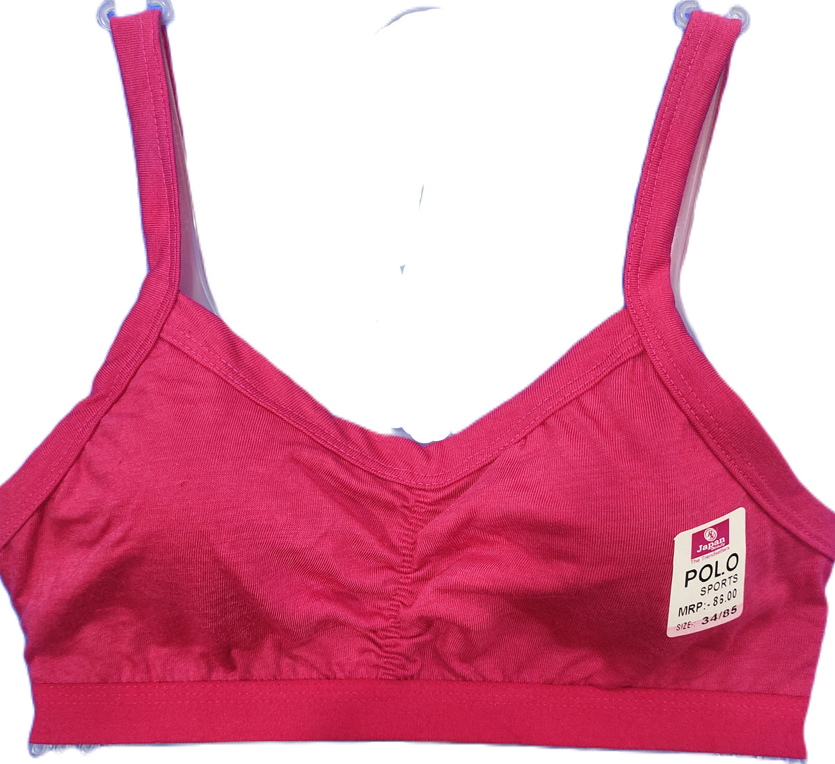 Japan Polo Sports Bra Pack of 6 front