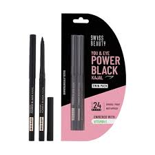 Swiss Beauty You & Eye Power Black Kajal 0.3g