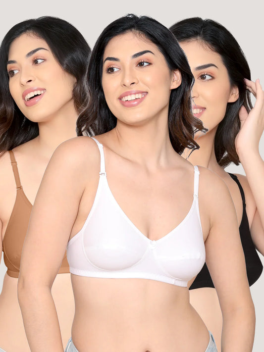 Kalayani Wamika Bra Pack of 6 front view