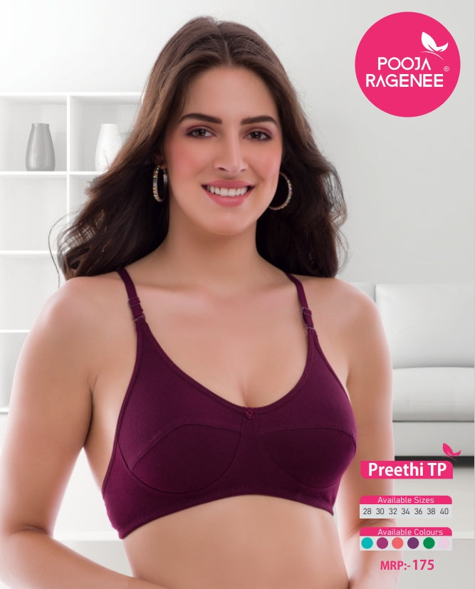 Pooja Ragenee Preethi TP Bra Pack of 6