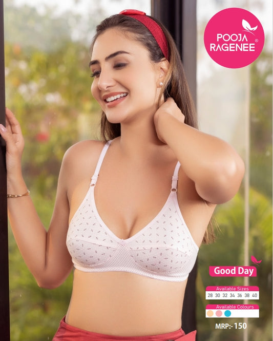Pooja Ragenee Good Day Bra Pack of 6 front view
