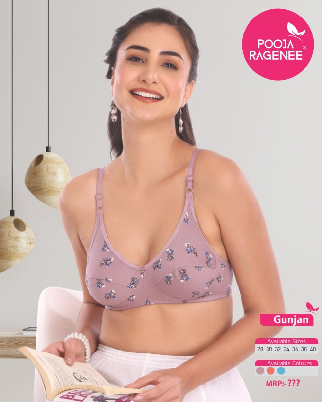 Pooja Ragenee Gunjan Bra Pack of 6 front view