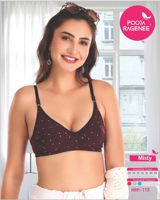 Pooja Ragenee Misty Bra Pack of 6 – front view