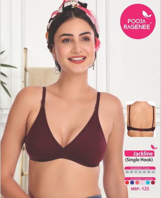 Pooja Ragenee Jackline Bra Pack of 6 front view