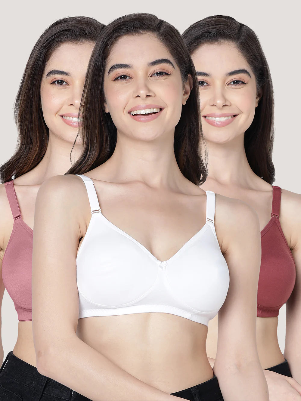Pooja Ragenee Evlyn Bra Pack of 6 – front view