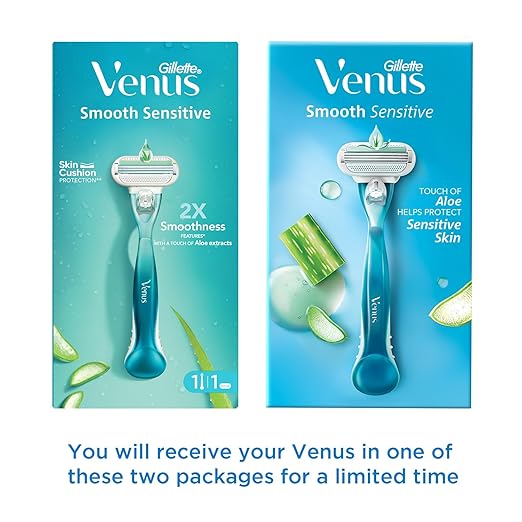 Gillette Venus Razor with Aloe Vera moisture bar
