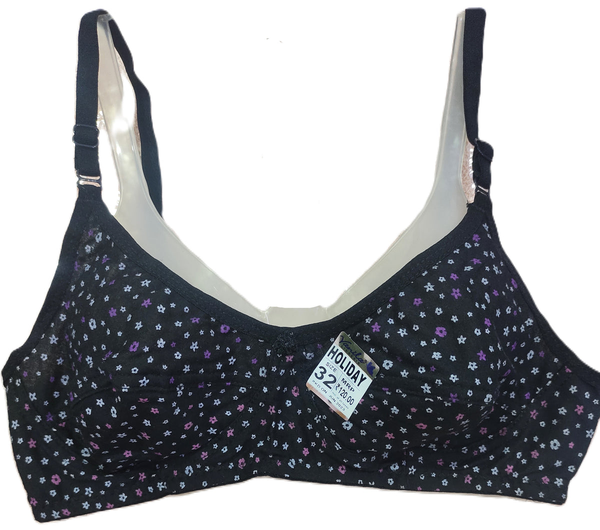 Vanila HOLIDAY Bra Pack of 6 extended sizes front