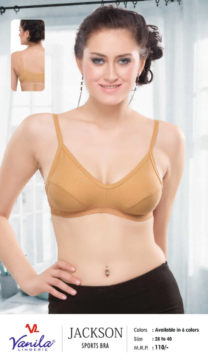 Vanila JACKSON Bra Pack of 6 front view