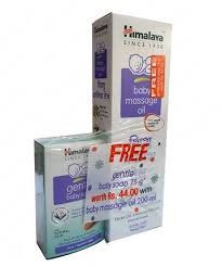 Himalaya Baby Oil 200ml combo