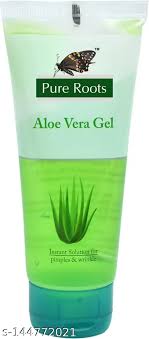 Pure Roots Herbal Aloe Vera Gel for Pimples and Wrinkles 60ml 125ml